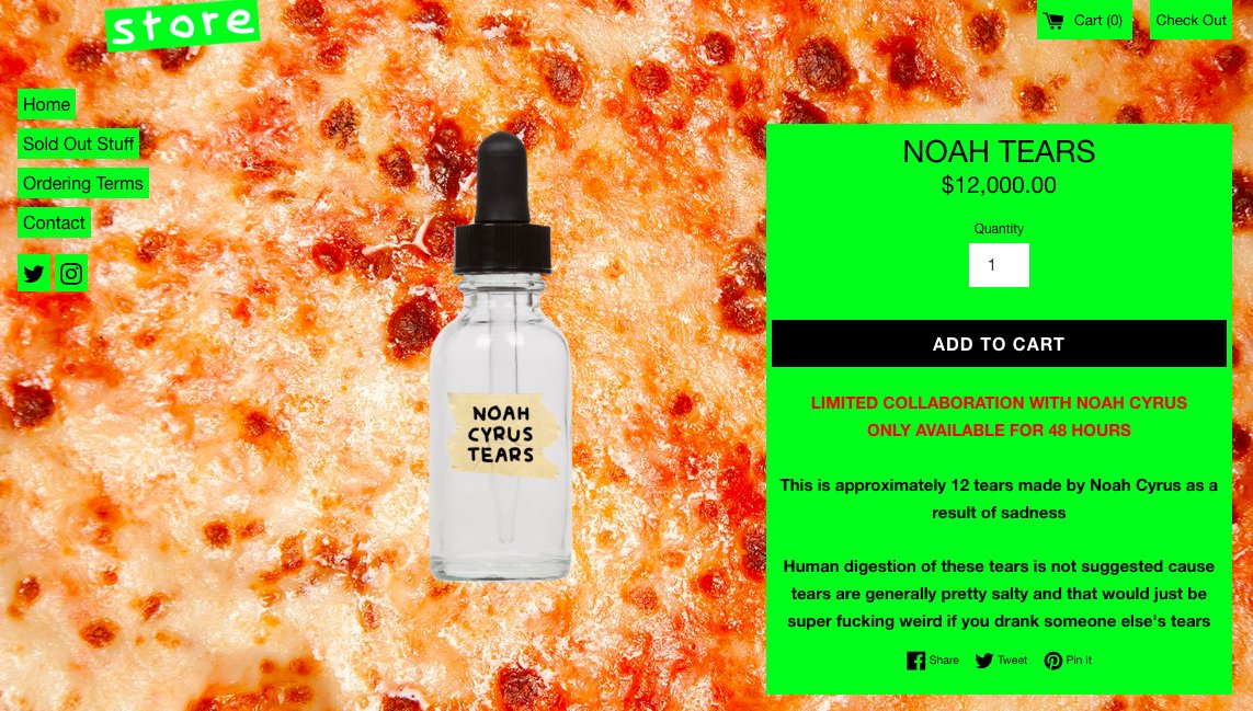 Singer Noah Cyrus Sells Her Tears After A Breakup For $12,000