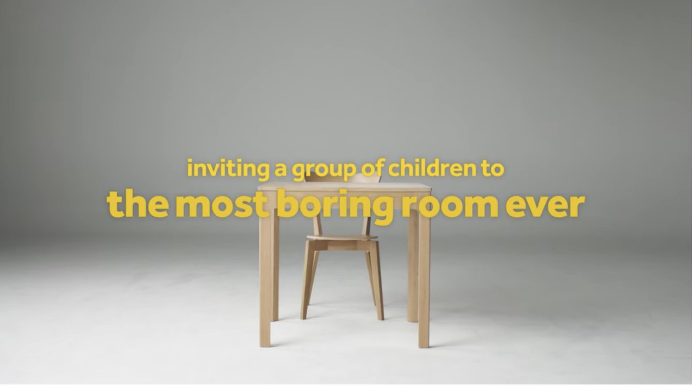 What Kids Do In The "Most Boring Room Ever"?