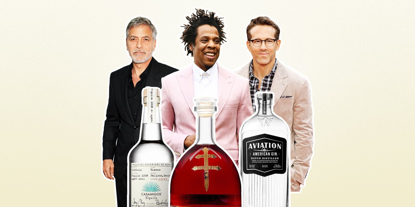 Decline of Wine? Spirits Attract Celebrity Partners and Outsell Wine For First Time In 45 Years