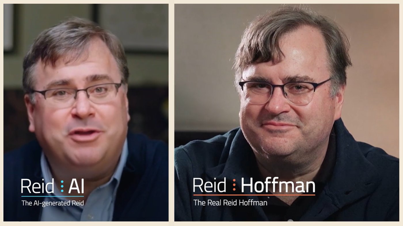 Reid Hoffman Interviews An AI Cloned Version Of Himself To See How Good It Really Is