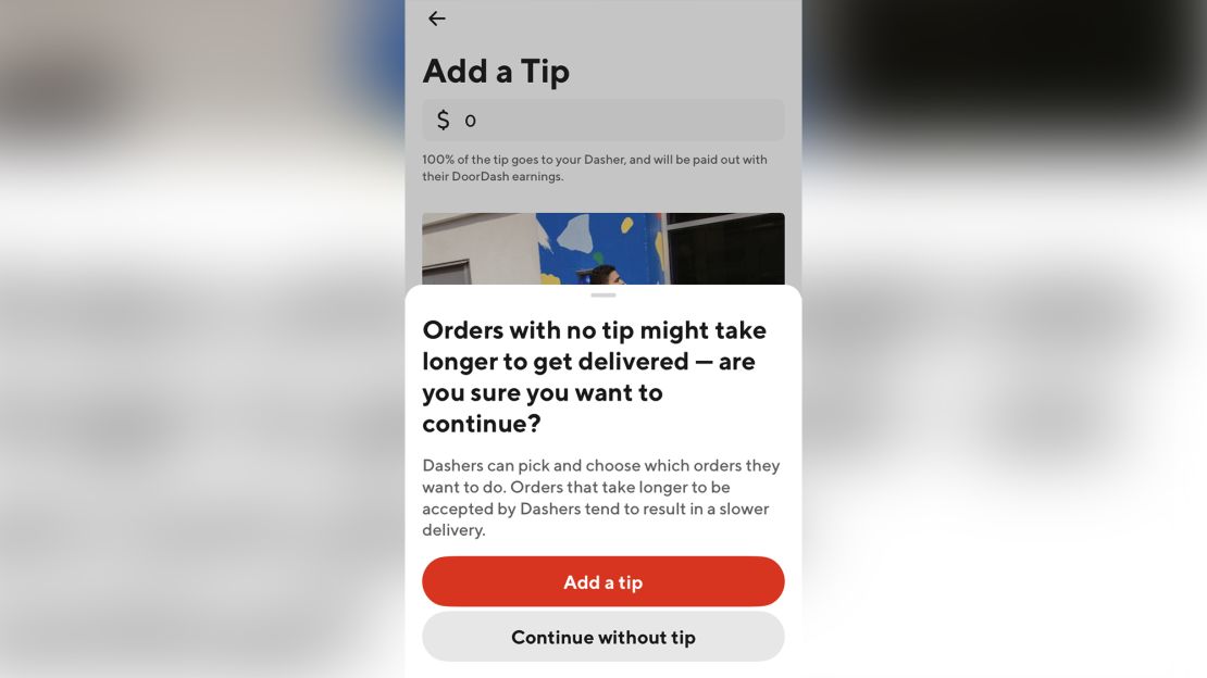 DoorDash Launches Alert To Encourage Pre-Tipping If You Want Your Food Faster