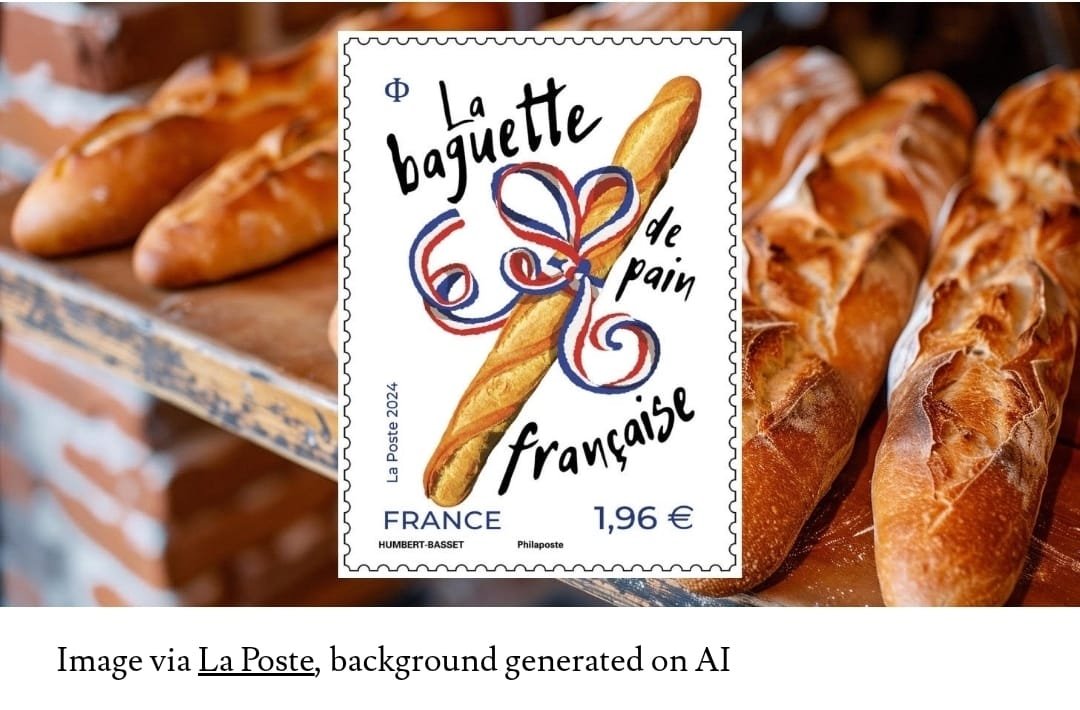 France Creates Scratch-and-Sniff Stamps That Smell Like Fresh Baguettes