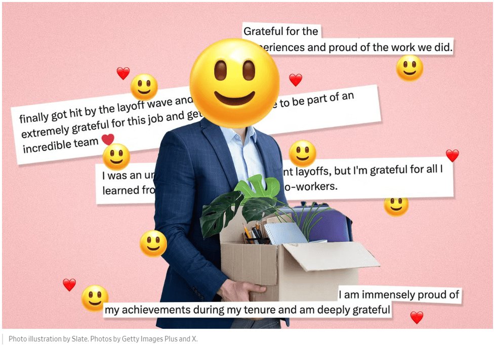 The One Time When Everyone Lies on Social Media: After Getting Laid Off