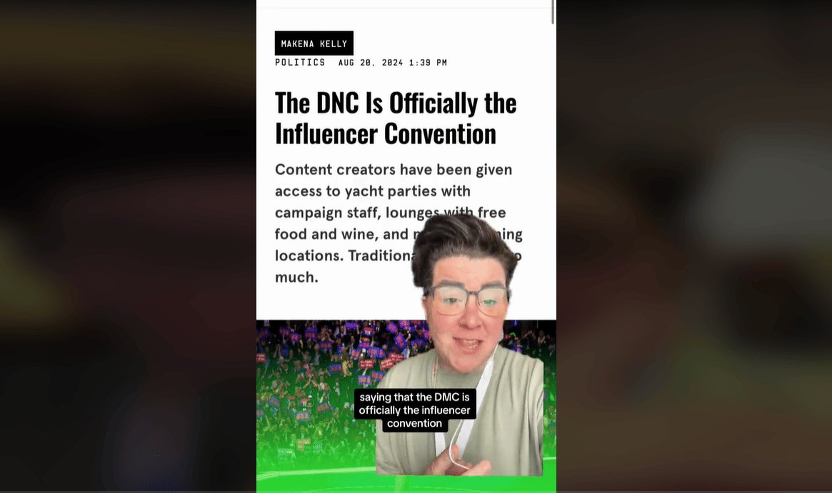 UPDATE: Behind the Scenes of Influencers at the DNC Convention