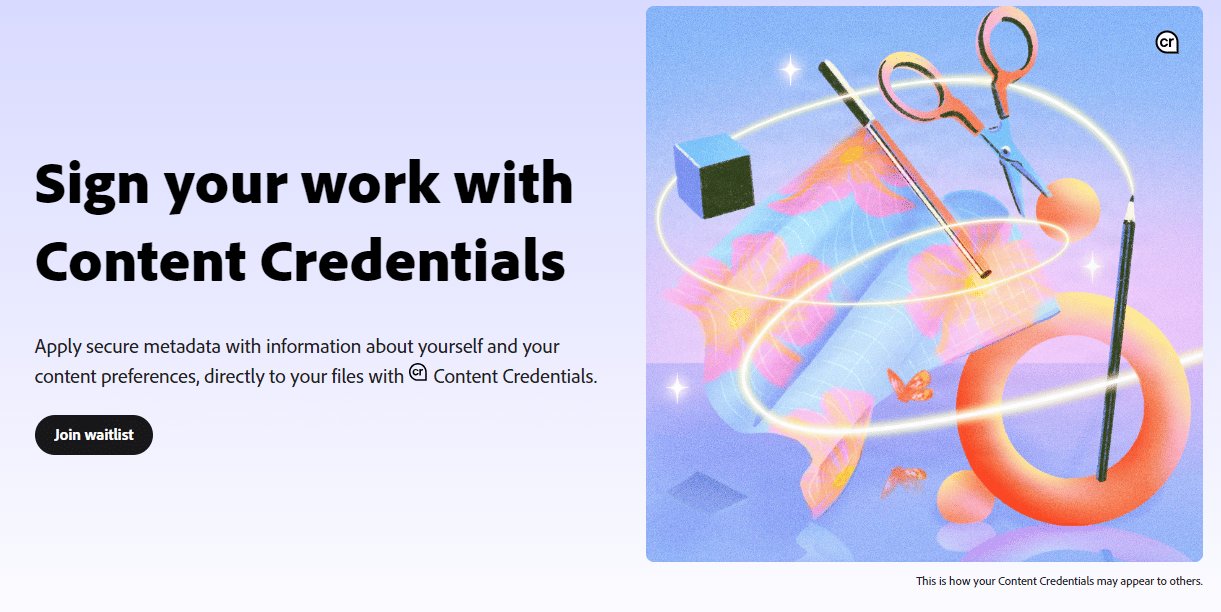 Adobe Helps Creators Protect Their Work with Digital Content Credentials