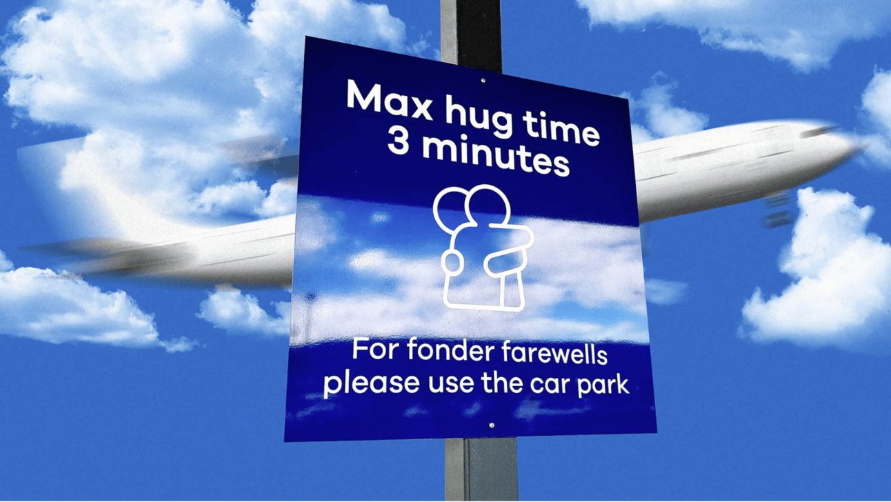 New Zealand Airport Institutes 3-Minute Hug Limit When Dropping Off