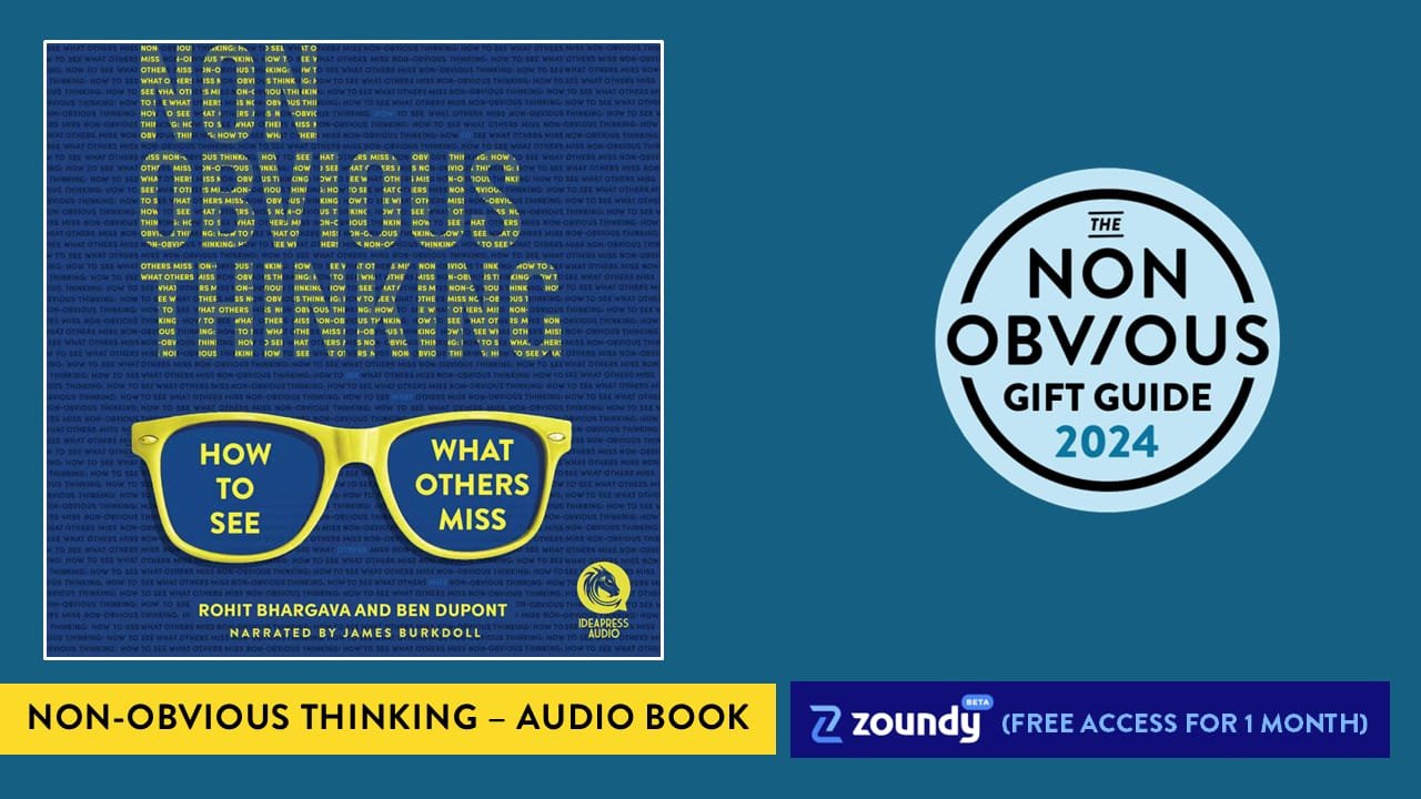 12. Non-Obvious Thinking Audio Book