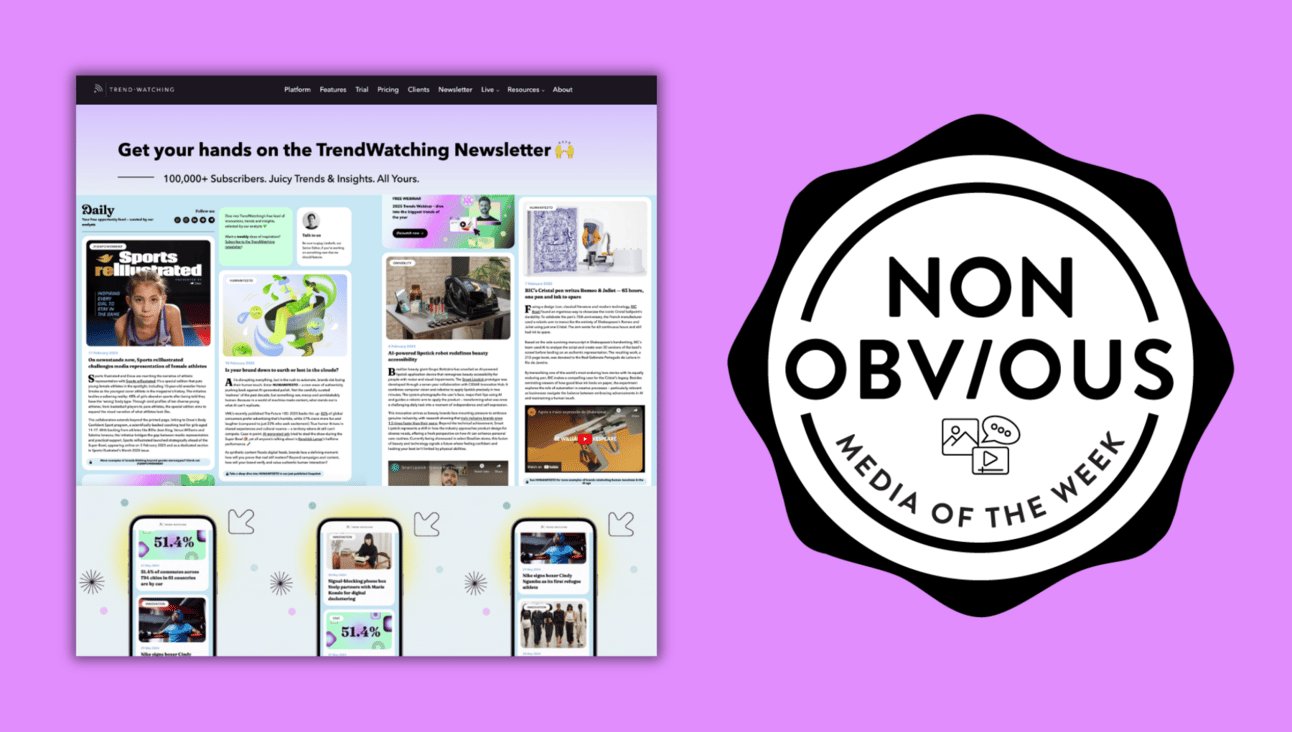 Trendwatching Newsletter + Platform