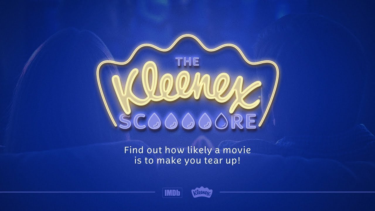 The Ultimate Movie Brand Partnership: Kleenex and IMDB Launch “The Kleenex Score”