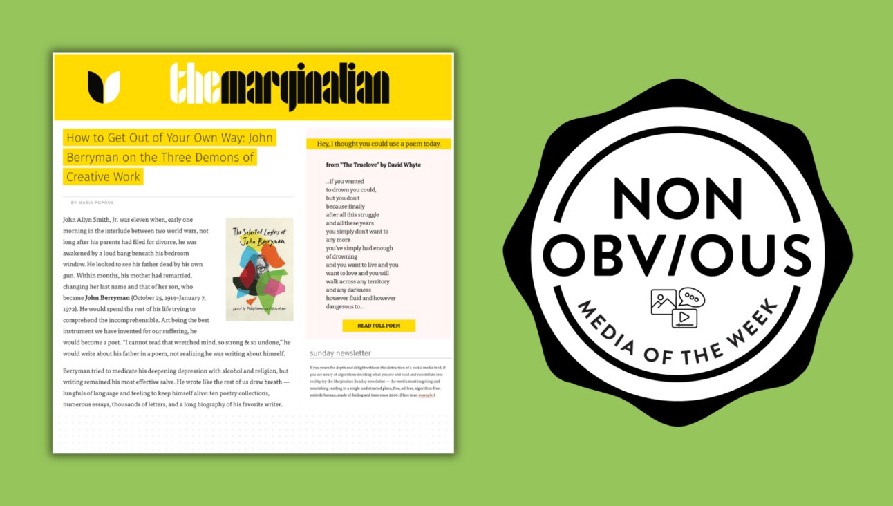 The Marginalian Newsletter
