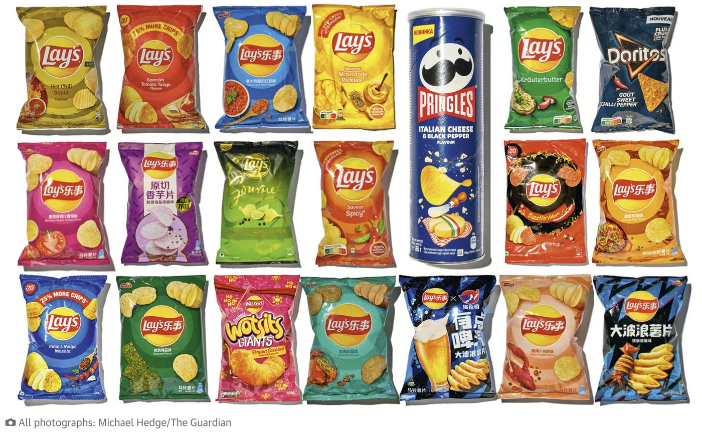 Ever Wonder Why Certain Flavors Of Chips Are Sold In Some Countries and Not Others? Inside The Secretive World Of Flavor Dust ...