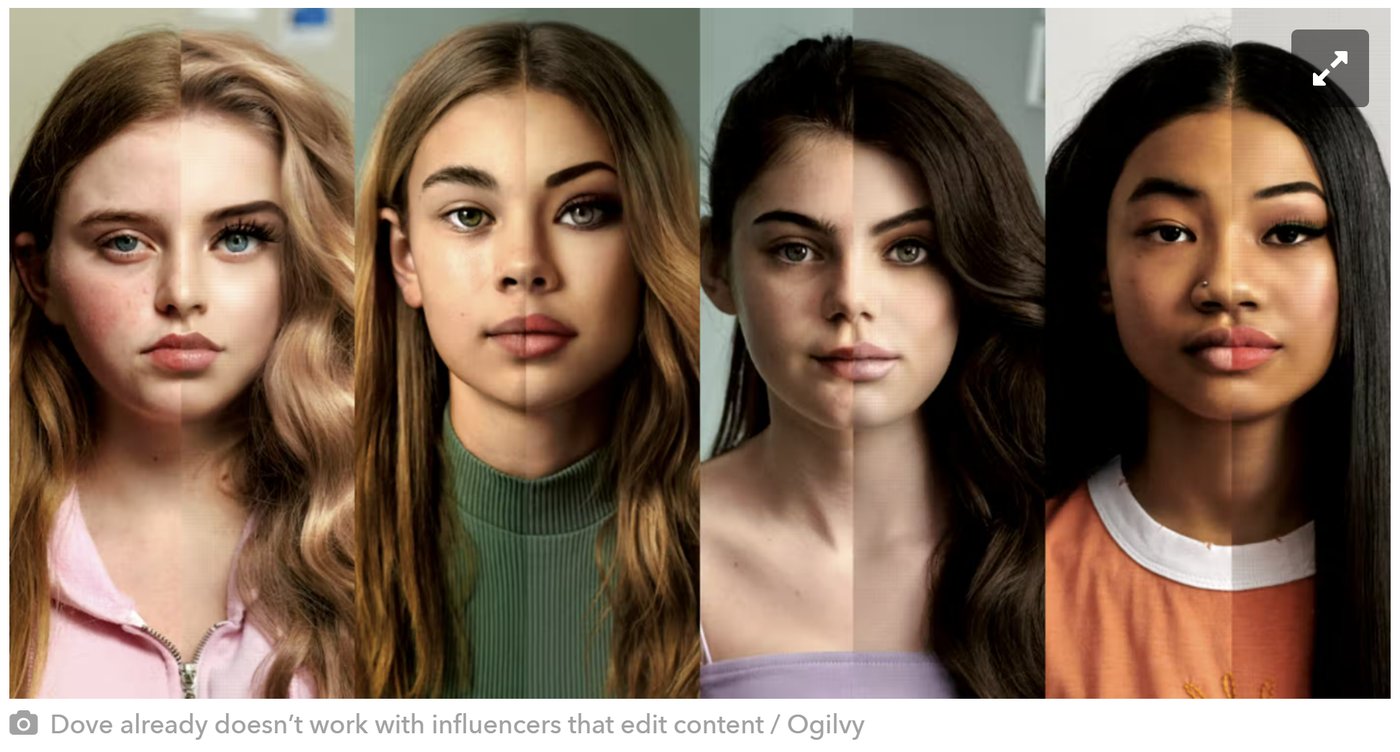 Brands and Agencies Are Refusing To Work With Influencers Who Photoshop Their Faces