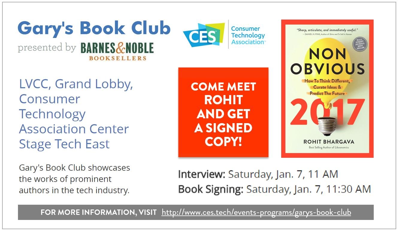 Are You Going To CES 2017 In January? Let's Meet In Person!