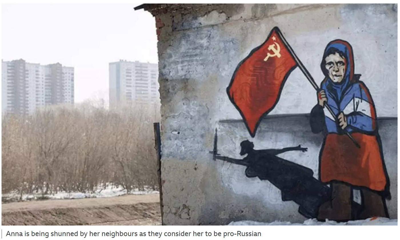 How a Ukrainian "Babushka" Became An Unlikely Russian Propaganda Icon