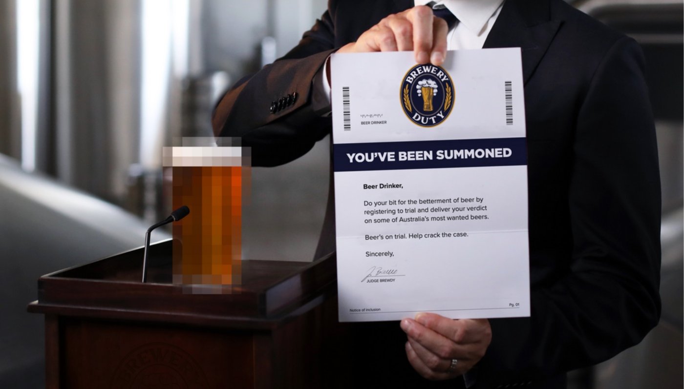 Australians Summoned For "Brewery Duty" In Brilliant New Ad Campaign