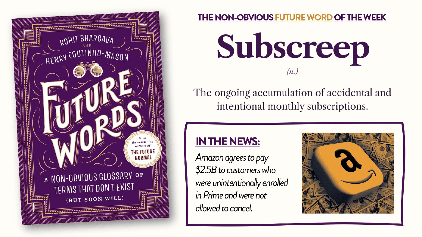 The Non-Obvious Future Word of the Week: Subscreep