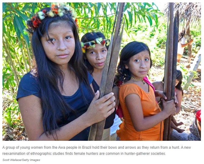 What If The Gendered Hunter-Gatherer Stereotype From Human History Is Wrong?