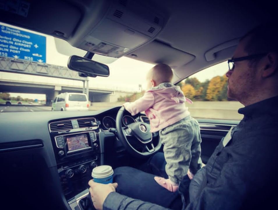 Dad Photoshops His Baby Into Dangerous Situations