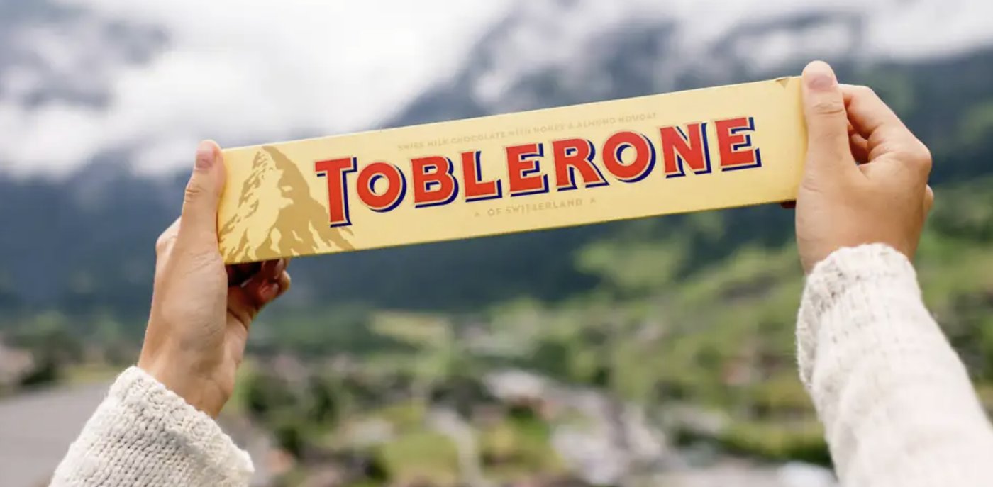 Toblerone Removes Swiss Mountain From Logo Because It's Not Made In Switzerland Anymore