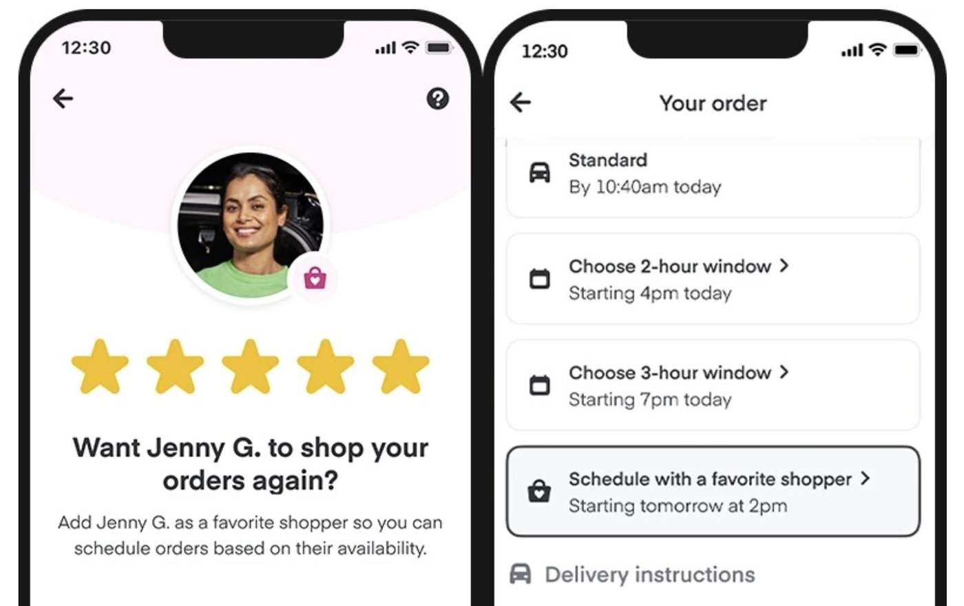 Instacart Adds A Bit Of Humanity Back To Gig Work By Letting Customers Choose To "Favorite" Shoppers