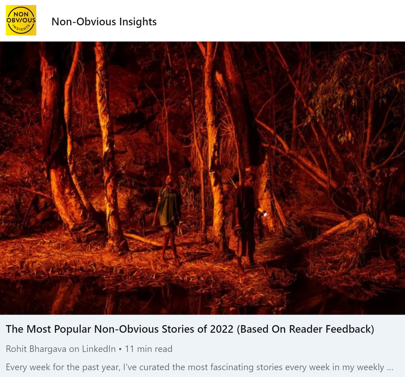 The Most Popular Non-Obvious Stories of 2022 (As Judged By YOU!)