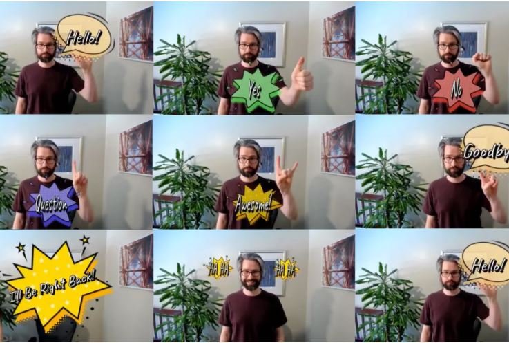 Use Gesture-Based Animations For Your Next Zoom Team Meeting