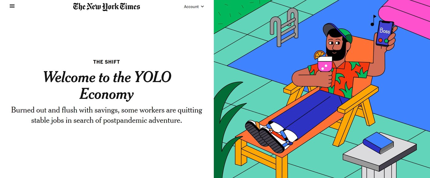 Welcome to the YOLO Economy ... In Some Places