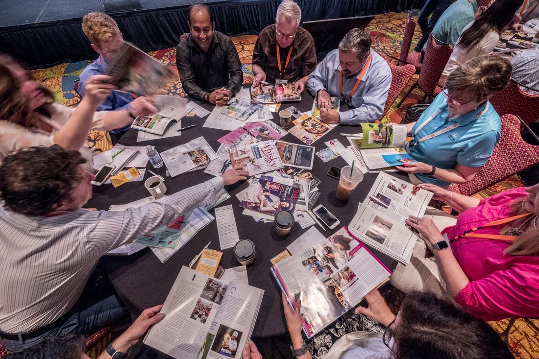 Non-Obvious Trend Curation workshop in action