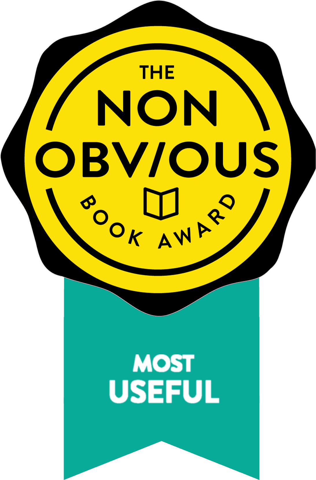 The Non-Obvious Book Award seal