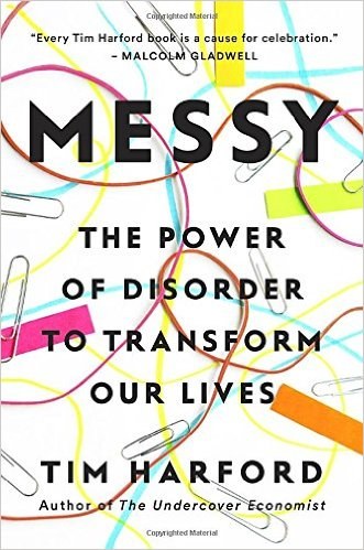 Messy book cover